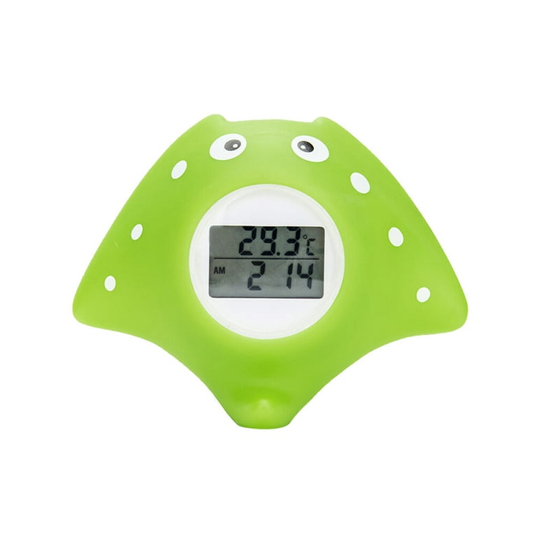 Manta Ray Shaped Water Thermometer Baby Bath Thermometer Cartoon Electric  Thermometer Infant Swimming Toy