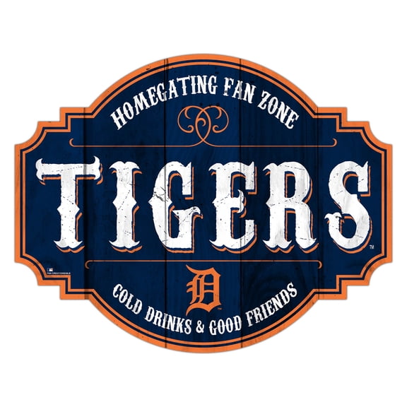 Detroit Tigers 24'' Homegating Tavern Sign