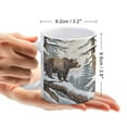 thumbnail image 2 of Novelty Coffee Mug - Winter Bear Porcelain Cup Ceramic Coffee and Tea Mug - 330 ml / 11 oz White Ceramic Mug, 2 of 8