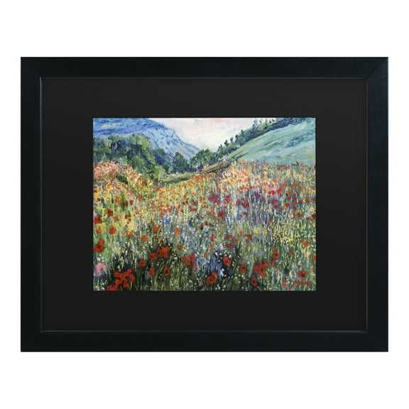 Trademark Fine Art 'Field of Wild Flowers' Canvas Art by Masters Fine Art