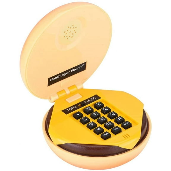 Hamburger House Phone - Novelty Burger Phone Gift for Home, Restaurant, Hotel, Office Decoration
