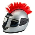 thumbnail image 2 of BIBABLYKE Motorcycle Helmets Mohawk Wig Hair Electric Bike Scooter Motorbike Helmet Accessories Stickers Cosplay Styling Wig Hair, 2 of 8