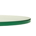 thumbnail image 3 of Fab Glass and Mirror 72" Round 1/2" Thought Flat Polish Edge Plateau de Table en Verre, Transparent, 3 of 5