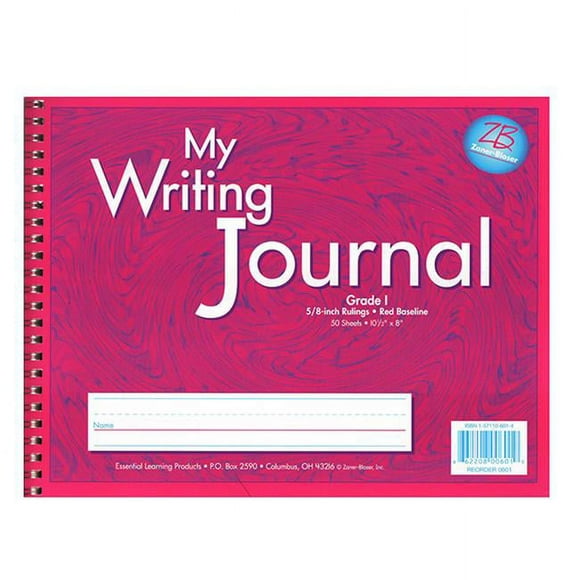 Zaner-Bloser ELP0601-6 My Writing Journals&#44; Pink - Grade 1 - 6 Each