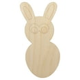 thumbnail image 1 of Watchful Rabbit Wood Shape Unfinished Piece Cutout Craft DIY Projects - 4.70 Inch Size - 1/4 Inch Thick, 1 of 7