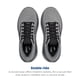 thumbnail image 4 of Zapatilla para correr Brooks Ghost Max 3 para hombre Gris Ébano 8.5 Extra Ancha, 4 of 6