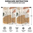 thumbnail image 2 of Blackout Kids Curtains,Boho Bohemian Art Childrens Insulated Curtains Set Of 2,Bedroom Essentials,Toddler Room Decor 42"x54"(106x137cm), 2 of 4
