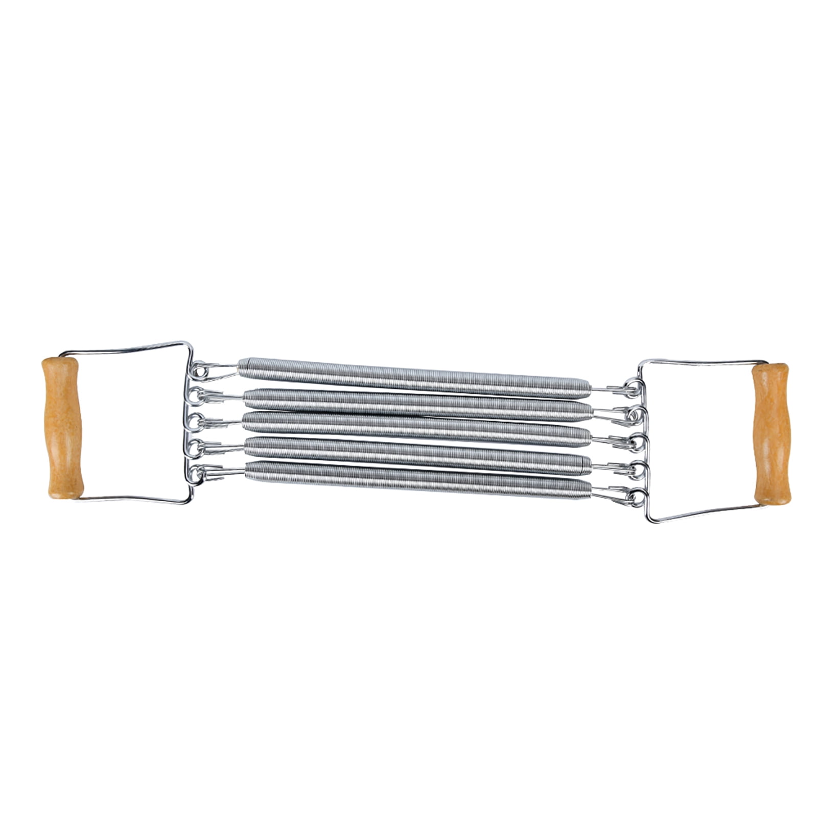 Wooden Handle Removable Spring Chest Expander Developer Household Exercise Muscle Fitness Equipment
