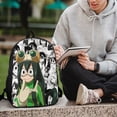 thumbnail image 6 of My Hero Academia Printed Backpack 17 Inch Shoulder Backpack Lightweight High-capacity Casual Daypack Bookbag, 6 of 8