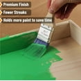 thumbnail image 4 of Bates- Paint Brushes, 2.5-Inch, 2 Pack, Treated Wood Handle, Paint Brushes for Walls, Stain Brush, 4 of 8
