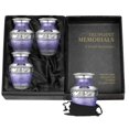 thumbnail image 1 of Trupoint Memorials Urnas De Cremación Para Cenizas Humanas - Urnas Decorativas Urnas Para Cenizas Humanas Urnas Femeninas Y Masculinas Para Cenizas Urnas Funerarias Femeninas Adultas - Púrpura Claro 4, 1 of 6
