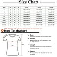 thumbnail image 2 of Ichuanyi Womens Shirts , WomenSolid Three Quarter Sleeve Cotton Tops Blouse T-shirt, 2 of 3