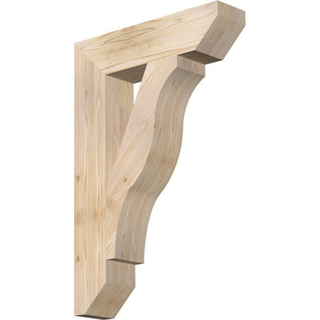 

Ekena Millwork 5 1/2 W x 24 D x 36 H Funston Slat Smooth Bracket Douglas Fir
