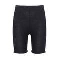 thumbnail image 4 of Manyakai Toddler Girls 6 Pack Dance Shorts Bike Shorts Solid Elastic Waist Ruffle Gymnastics Type A 100, 4 of 7