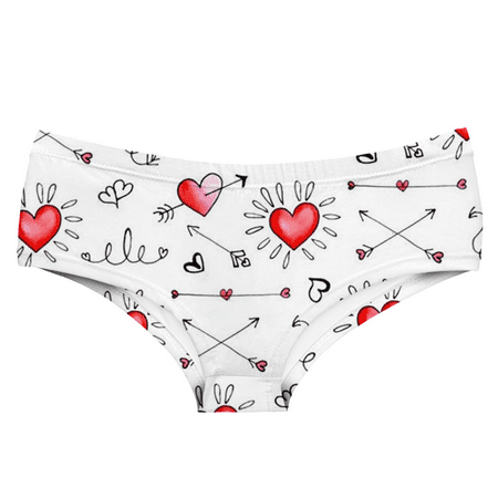 Fulorrnie Underwear for Women Comfort Hiphuggers Seamless Breathable Panties Cute Waistband Ventilated Panty  White  XL
