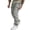 Light Gray_002, variant on gzxflxpge Cargo Pants Men Casual Workout Sports Classic Fit Pants Stylish Comfortable Soft Jogger Pants with Flap Pockets Dark Gray 2XL