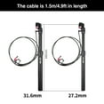 thumbnail image 4 of Mountain Bicycle Dropper Seatpost 31.6mm Adjustable Remote Control Suspension Seat Post, 4 of 7