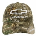 thumbnail image 2 of Chevrolet Wedge 3D Embroidered Bow Tie Text Logo Realtree Camo Adjustable Hat, 2 of 6