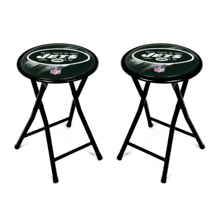 Urban Shop White/Green Stool