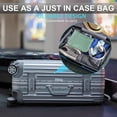 thumbnail image 3 of URSOFINE 115L Large Duffle Bag, Foldable Travel Gym Bag with Shoe Compartment, Lightweight Water Repellent Tear Resistant for Camping, Weekender, Overnight Travel, 3 of 7