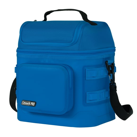 Coleman Pro 24 Can Premium Soft Cooler Lunchbox, 8.5 L (9 qt) Fully Insulated Lid & Body Stays Cold up to 35 Hours, Great for Camping, Parties, Sports, Concerts, Lunches & More