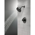 thumbnail image 4 of Delta Faucet Trinsic 14 Series Single-Function Shower Faucet Trim Kit, Matte Black T14259-BLLHD (Shower Head and Valve Sold Separately), 4 of 5