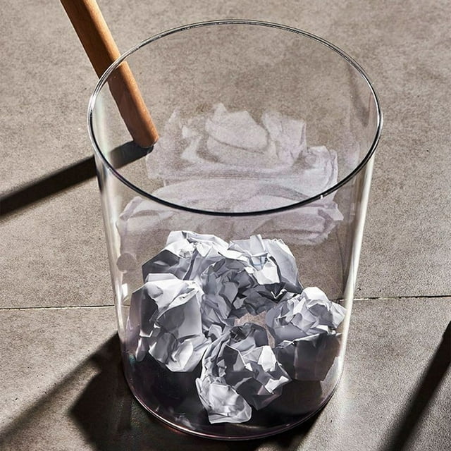 Large Trash Can, Trash Can Large Capacity Pet Trash Can-Office Paper Can