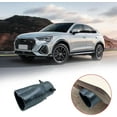 thumbnail image 4 of HUGFEGWE Gomme de Queue Universelle pour Modification de Voiture, Embout d'Échappement de 2,5 Pouces, Tuyau d'Échappement Réglable en Acier Inoxydable Épaissi en Forme de Cœur, Droit en Carbone CA919-123536, 4 of 7