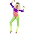 thumbnail image 2 of Smiffys Womens 80s Work Out Contrast Costume Set, 2 of 4