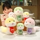 thumbnail image 4 of Kawaii Bowtie Snake Plushie Soft Stuffed Animals Cute Snakes with Bib Neckbow With Pray Words Health Lucky Rich Wish, 4 of 5