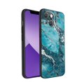 thumbnail image 1 of Compatible with iPhone 14 Phone Case, Marble-Custom24 Case Men Women, Flexible Silicone Shockproof Case for iPhone 14, 1 of 1