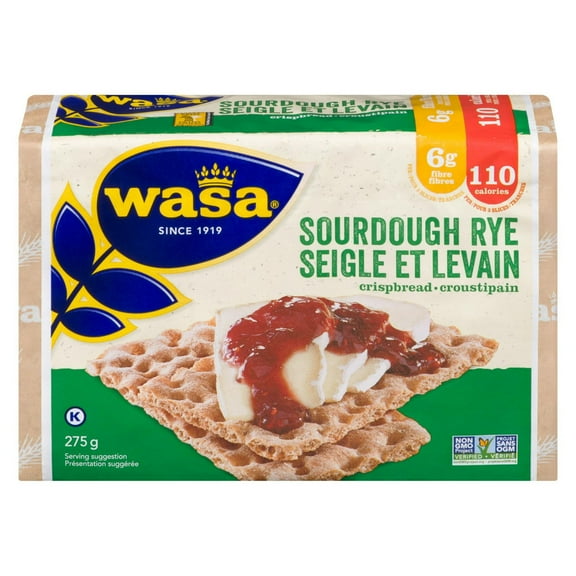 Wasa Sourdough Rye Whole Grain Crispbread 275gr
