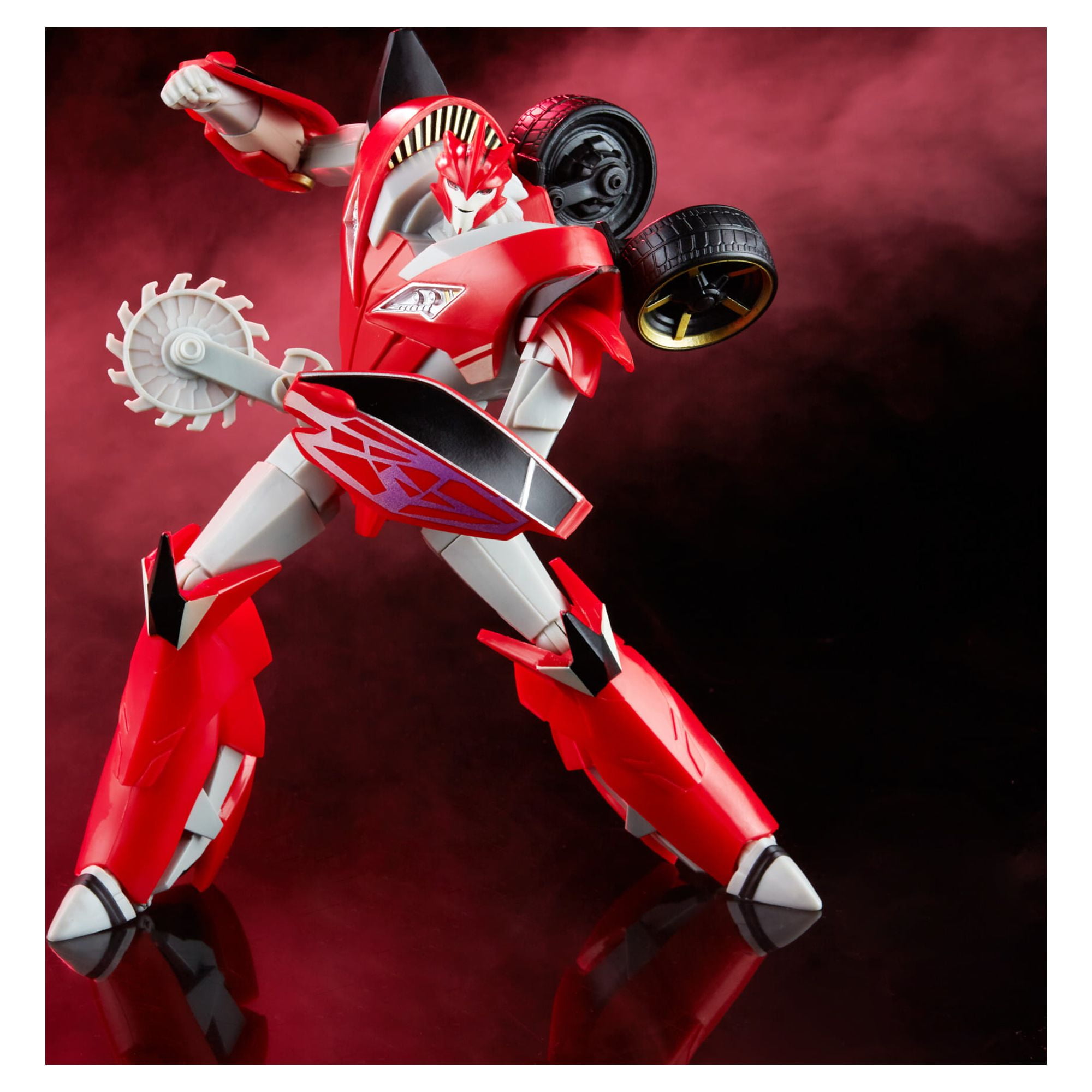 Transformers: R.E.D. Prime Knockout Kids Toy Action Figure for Boys and  Girls (9”)