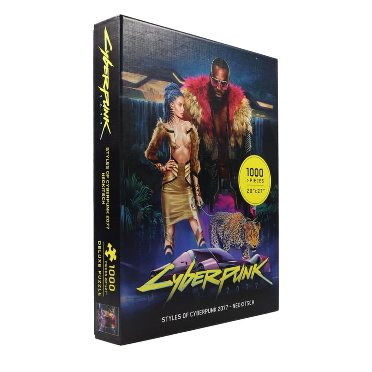 Cyberpunk 2077 Neokitsch 1000 Piece Jigsaw Puzzle - Walmart.com