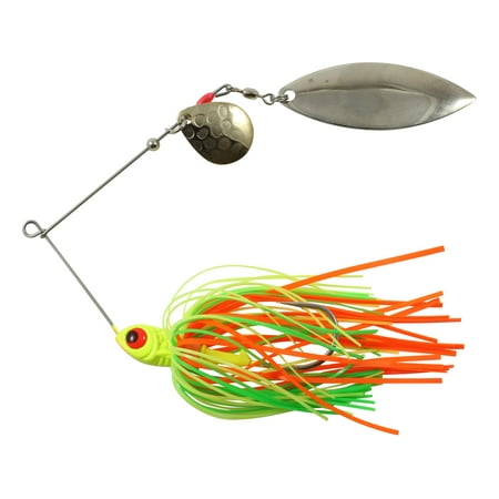 Northland Reed-Runner Classic Tandem Spinnerbait 1/2oz Firetiger Nickel