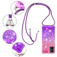 thumbnail image 5 of Funda para Motorola MOTO G 5G 2024 Brillantina Líquida Divertida Reluciente y con Cristales en Movimiento Cuerpo Cruzado con Cordón Ajustable, 5 of 5