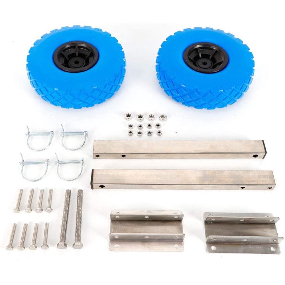 Inflatable Boat Transom Launching Wheels Dolly Boat Trailers Launching Wheels for Inflatable