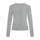 thumbnail image 5 of Blusa de mujer de color liso con cuello redondo, manga larga y cierre a presión - Poliéster/spandex - XS-XL, 5 of 5