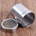 thumbnail image 5 of Premium Stainless Steel Salt and Pepper Shakers Set – Pour Holes Spice Dispenser for Salt, Sugar, Cinnamon, and Pepper – Stylish Kitchen Seasoning and Spice Shaker Set, 5 of 6