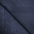 thumbnail image 3 of BNM Zero Twist Cotton 6 Piece Assorted Towel Set, Midnight Blue, 3 of 4