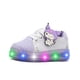 thumbnail image 3 of Tenis Niña Luces Pequeños Pasos K/Lila Antiderrapante Casual lila 19.5, 3 of 6
