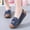 Dark Blue, variant on Loafers for Womens, Comfortable Close Toe Soft Sole Fashion Casual Flat Shoes Black US7.5