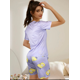 thumbnail image 4 of Conjunto Pijama Dama 2 Pzas Mujer  de Short y Playera PIJ-051 Lole Pijama, 4 of 4