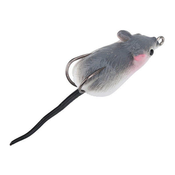 Mouse Shape Rat Fishing Lure Artificial Bait Freshwater Soft Baits