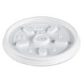thumbnail image 2 of Dart 6JL Vented Plastic Lids for 3.5 oz to 6 oz. Foam Containers - White (1000/Carton), 2 of 6