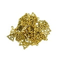 thumbnail image 2 of 50 piezas de dijes colgantes con nudo celta triangular para hacer joyas Oro, 2 of 8