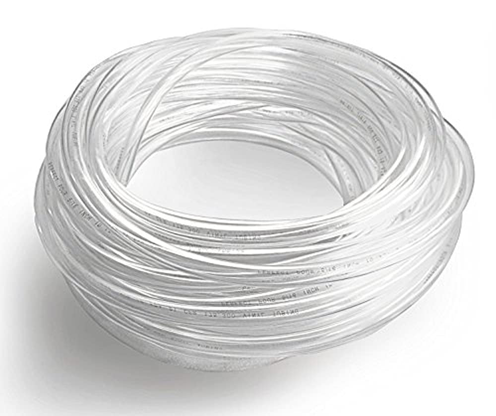 Proper Pour 50 Feet 3/16" ID 7/16" OD Clear Vinyl Tubing FDA Approved Food Proper Pour 50 Feet 3/16" ID 7/16" OD Clear Vinyl Tubing FDA Approved Food