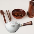 thumbnail image 3 of Juego de tetera portátil china Gongfu Kung Fu té giratorio de cerámica (O), 3 of 7