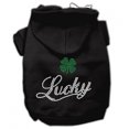 thumbnail image 2 of Sweats à Capuche Strass Chanceux Noir XXL (18), 2 of 2