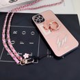 thumbnail image 3 of Mobile Phone Straps  Wrist Rope Anti-lost Lanyard Neck Strap Camera USB Holder Neck Strap Flower Design Detachable Key Chai FJH, 3 of 7